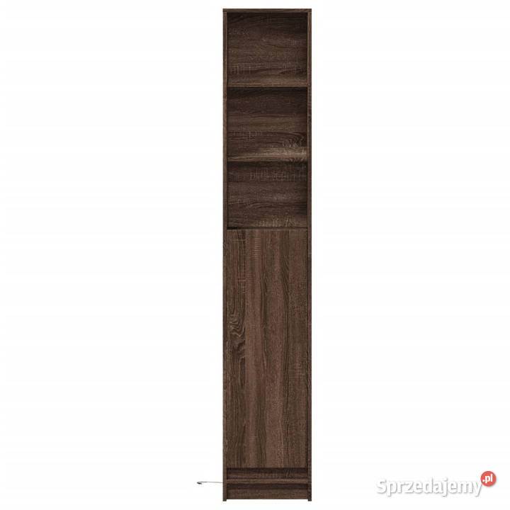 Szafka z LED brązowy dąb 36x325x200 WM852130 Warszawa