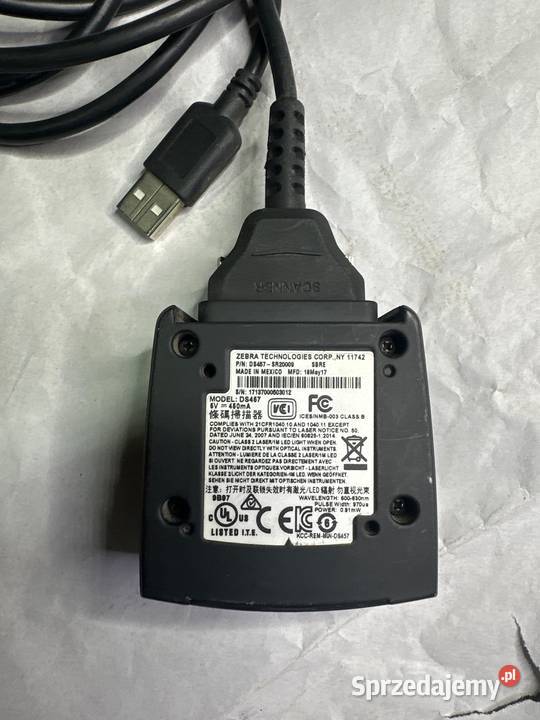 Czytnik MOTOROLA DS457 stacjonarny 12D KABEL USB