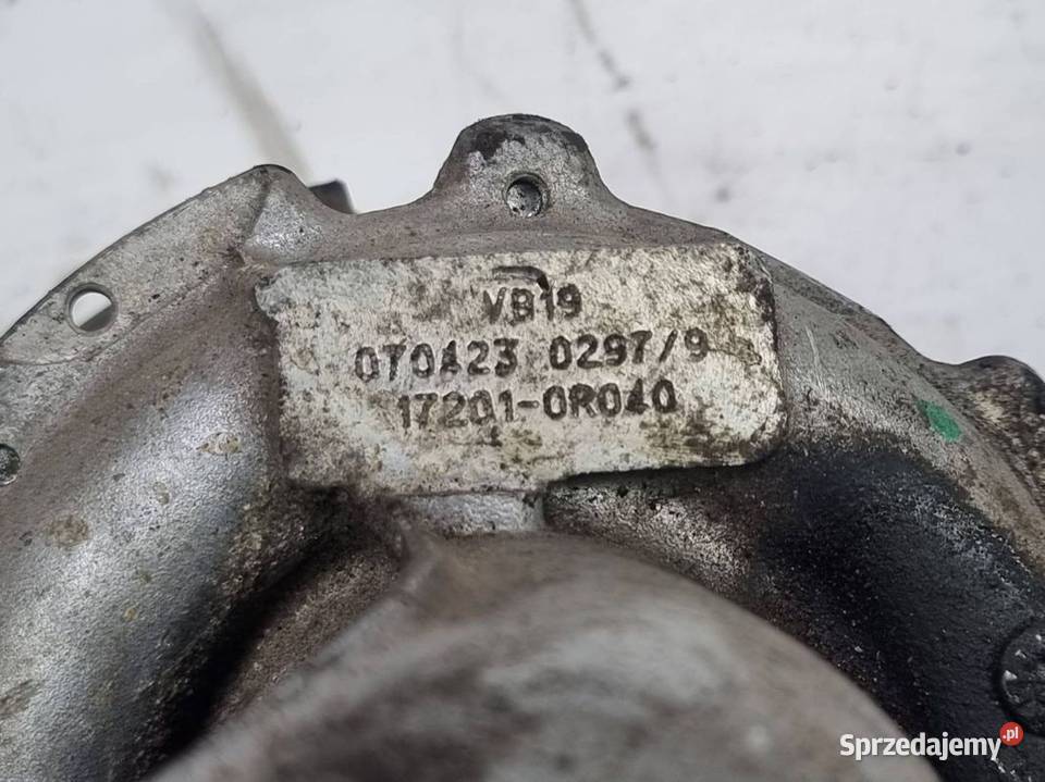TURBOSPRĘŻARKA TOYOTA AURIS I 172010R040 Motoryzacja