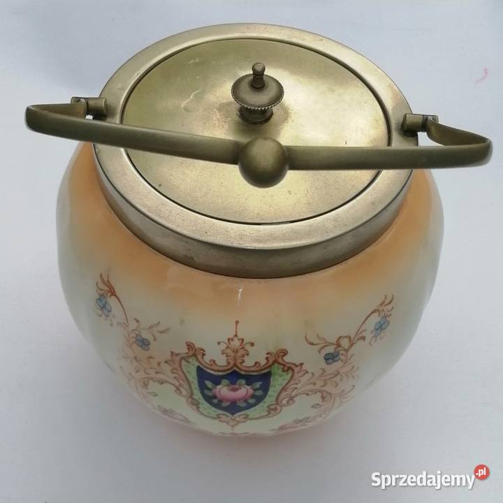 AntykPojemnik na herbatniki Porcelana i szkło Szczytno