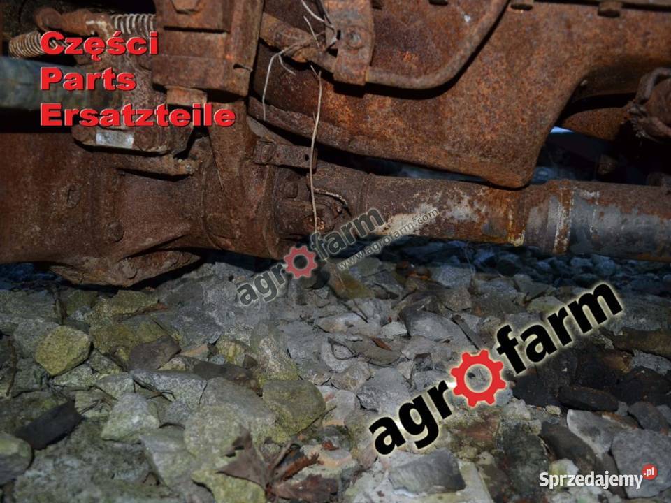 John Deere 5400 części silnik skrzynia biegów Byków