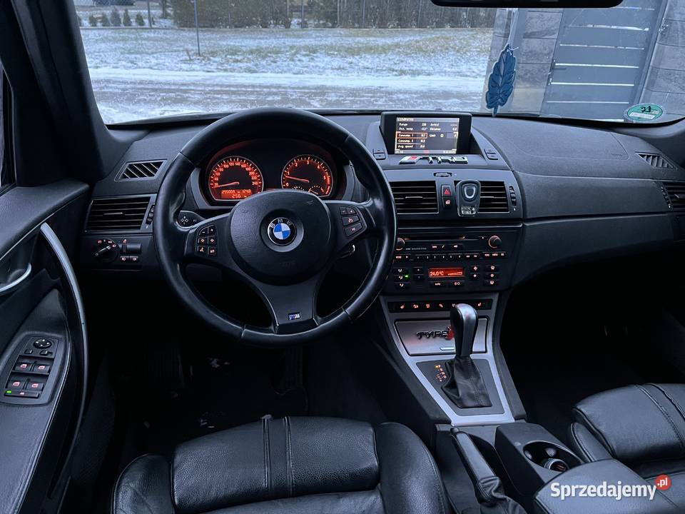 BMW X3 X3 30D 2006r Automat MPakiet Czarna X3 X3 kujawsko-pomorskie Toruń