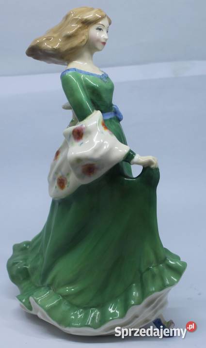 Royal Doulton figurka Dama Spring Serenade Porcelana i szkło Gdańsk