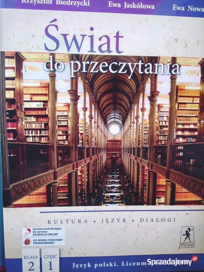 Świat do przeczytania 21 polski podręcznik mazowieckie Warszawa