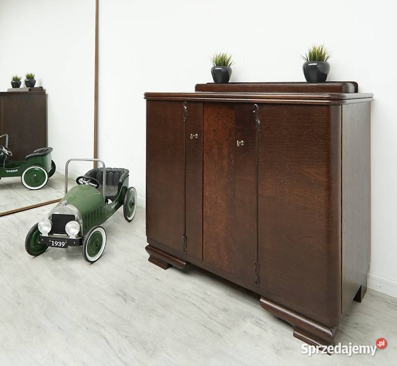 Zabytkowa komoda z lat 30tych w stylu art deco Jerka