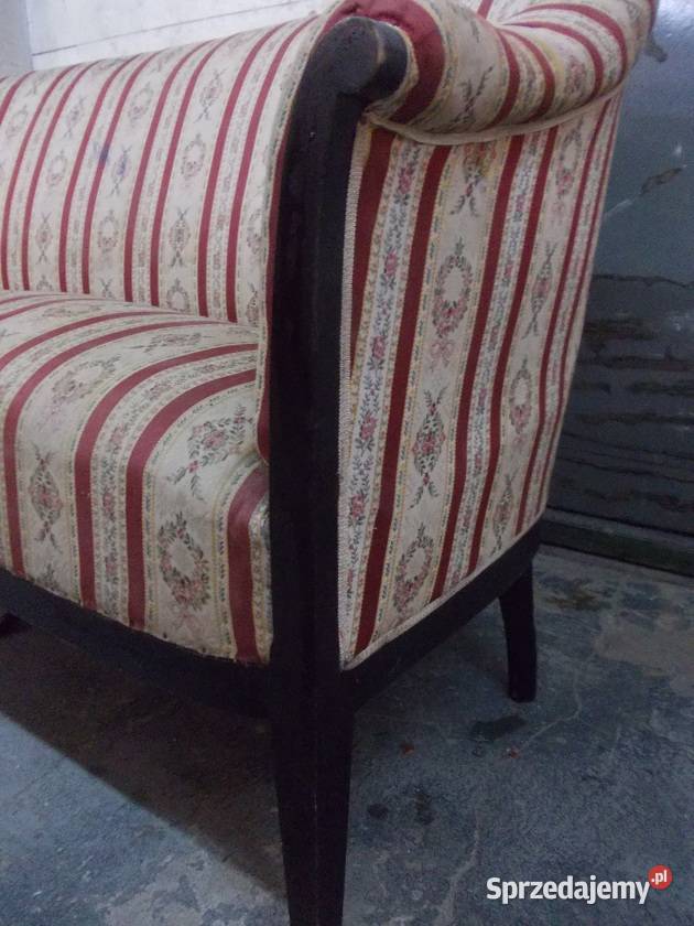 Przedwojenna eklektyczna sofa ławka kanapa Sofy i kanapy śląskie Bielsko-Biała