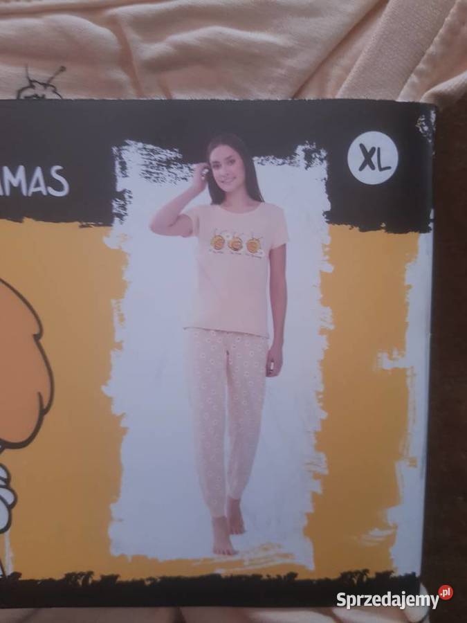 Piżama damska rozmiar XL Pszczółka Maja brązowy/beżowy mazowieckie