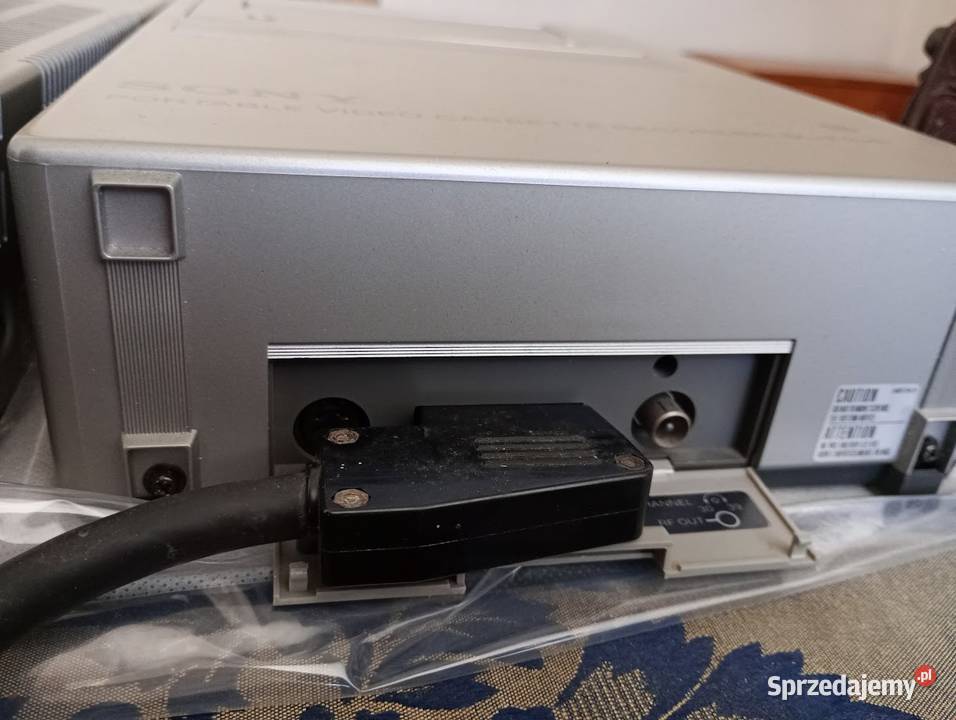 Kolekcjonerski Betamax Wideo Tuner Aparat SONY Wagowo