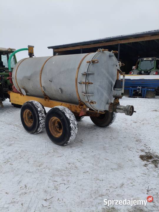 Beczkowóz Veenhuis 4500L nieuszkodzony podlaskie Czyżew