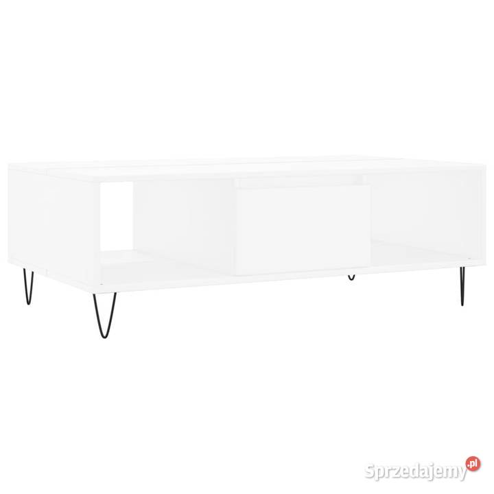 Stolik kawowy biały 104x60x35 materiał mazowieckie Warszawa sprzedam