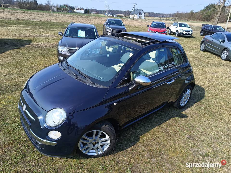 Fiat 500 turbo 900cc SZYBER DACH Podkonice Miejskie