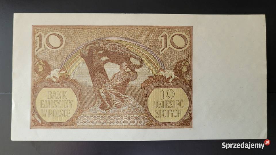 B76 POLSKA 10 Złotych 1940 r Łask