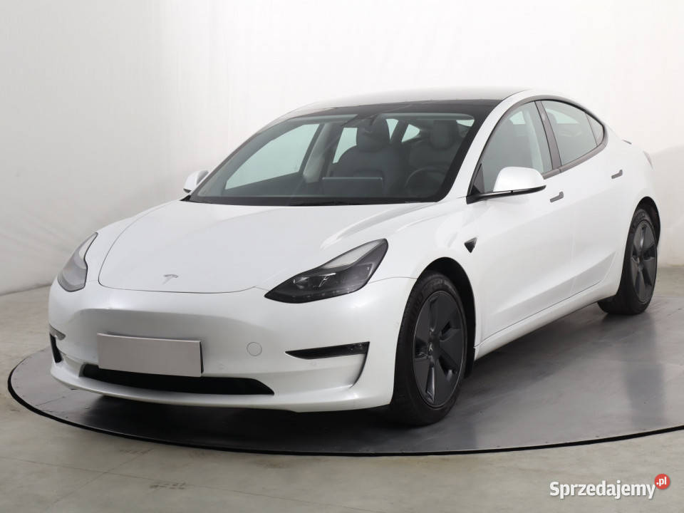 Tesla Model 3 Long Range 4WD 74kWh asystent pasa ruchu Samochody osobowe Katowice