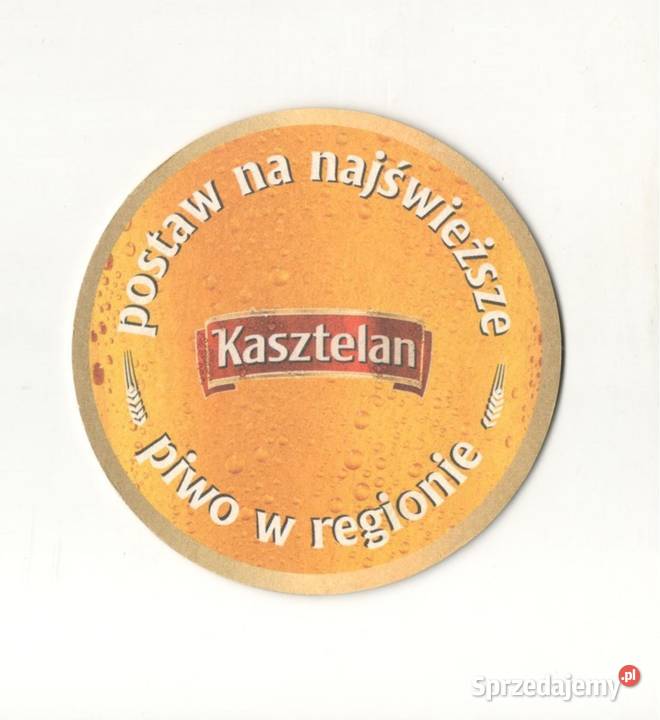 Kasztelan podstawka do piwa 5 Birofilistyka Gliwice sprzedam