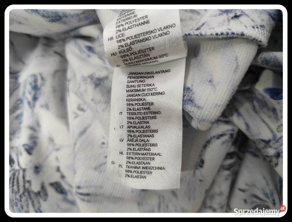 HM sukienka wiosna lato 42 XL krzyżujące się mazowieckie Płock sprzedam