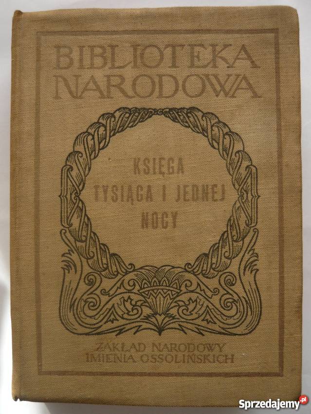 KSIĘGA TYSIĄCA I JEDNEJ NOCY 1959 Warszawa sprzedam
