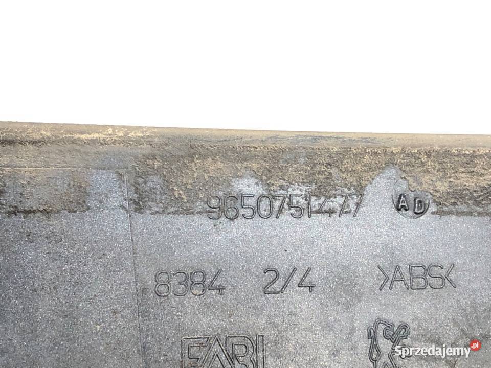 KLAMKA KLAPY TYŁ PEUGEOT 207 9650751477