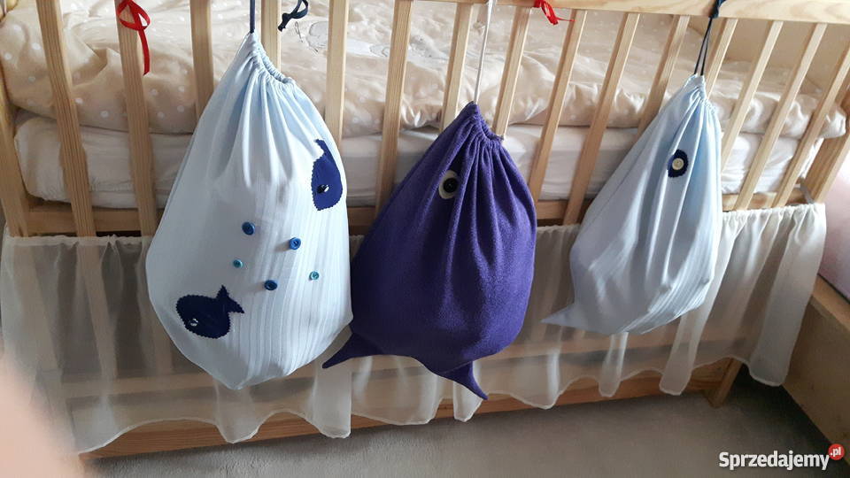 Worek rybka na zabawki dziecka różne kolory Dekoracje i ozdoby łódzkie Łódź