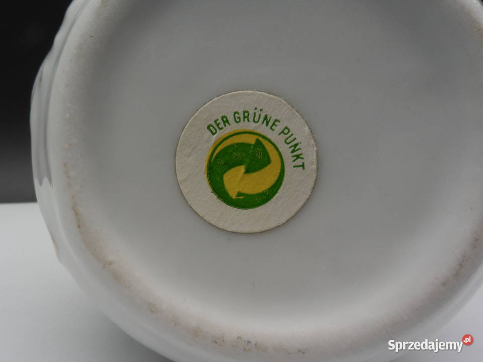 Wazon Porcelanowy Motyw Gołębi wielkopolskie Raszków