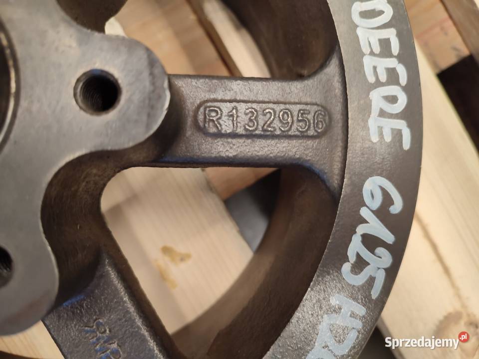 Koło pasowe napędu wentylatora silnika R132956 Pozostałe Wilkowo