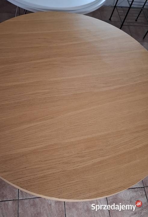 Stół okrągły drewniany 120cm Piastów sprzedam
