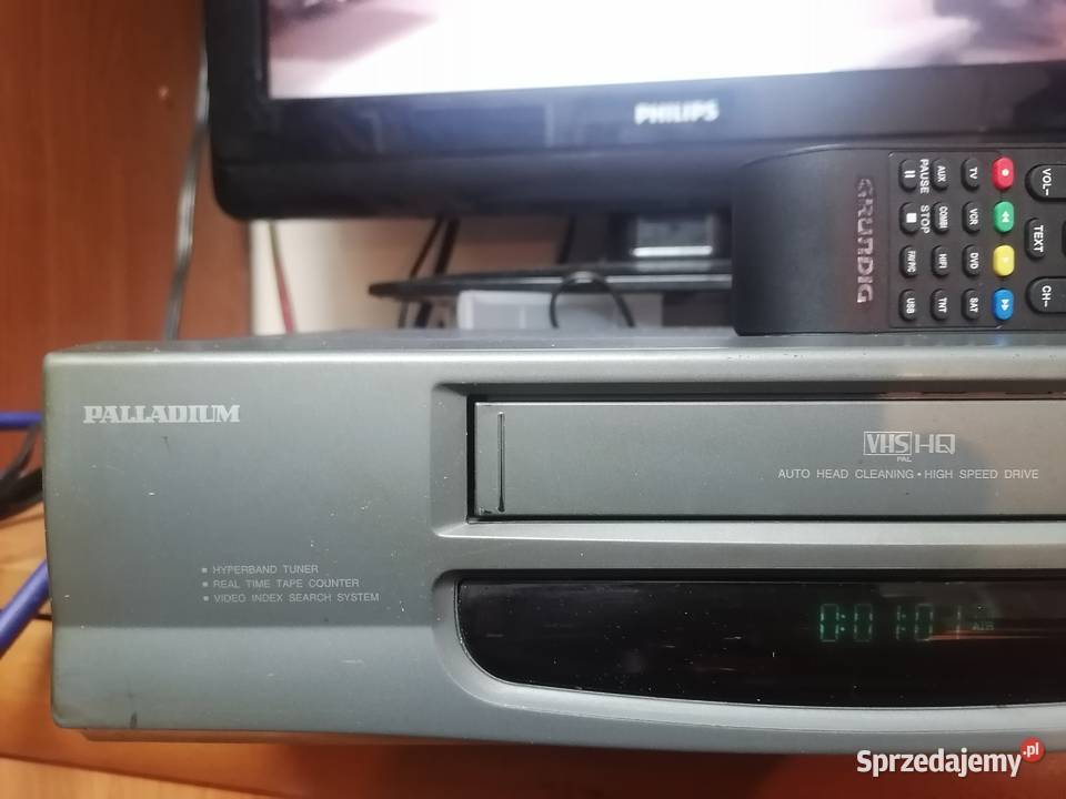 Magnetowid VHS Palladium VN522 ORION pilot Częstochowa