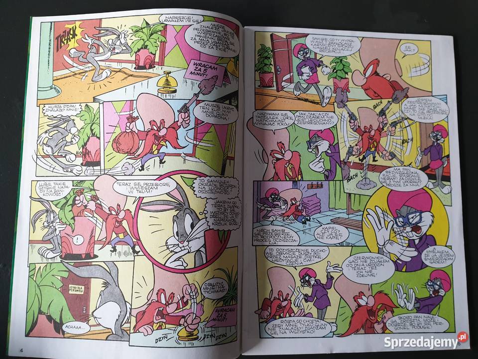 Królik Bugs 21997 komiks z dodatkami Gdynia