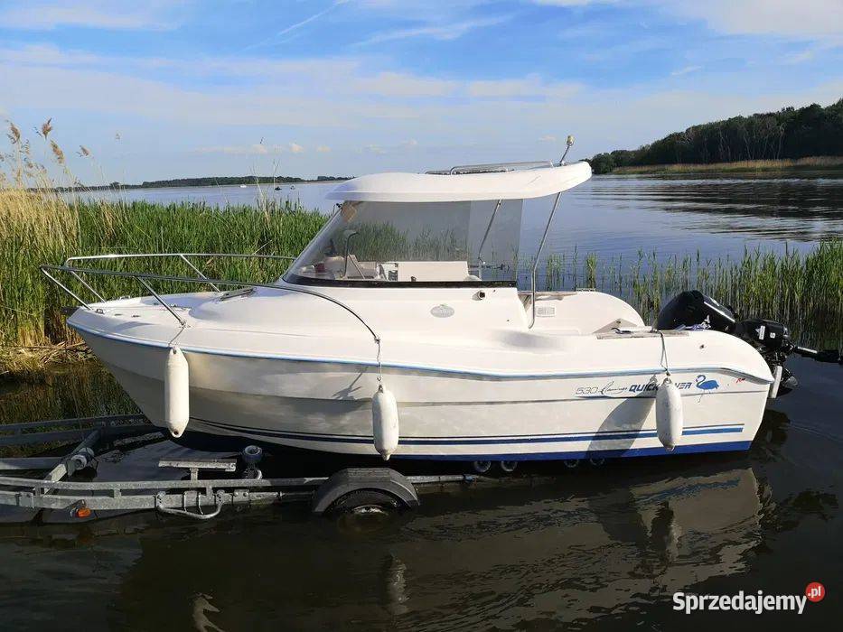 łódka jacht Pilothouse 530 Quicksilver Mercury Dziwnów