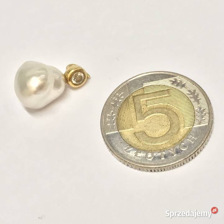 Tiffany Co Elsa Peretti zawieszka 18k perła