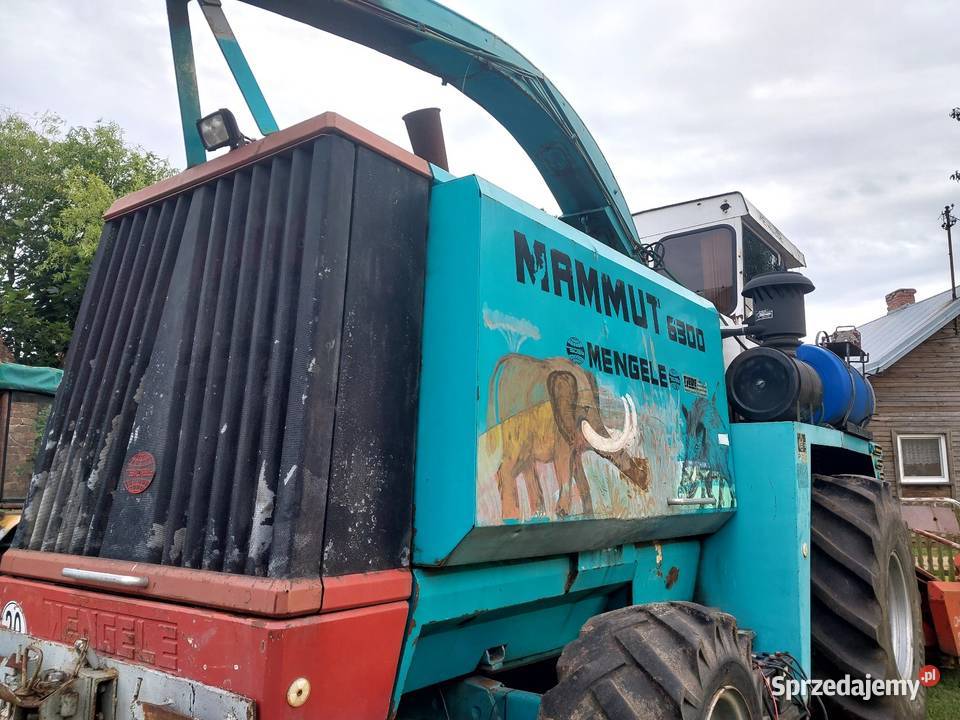 Sieczkarnia Mengele Mammut 6300 Case Jelenie
