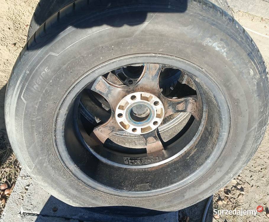 FELGI ALUMINIOWE KOŁA VW Golf V VI Caddy Passat Średnica 15" małopolskie Tarnów