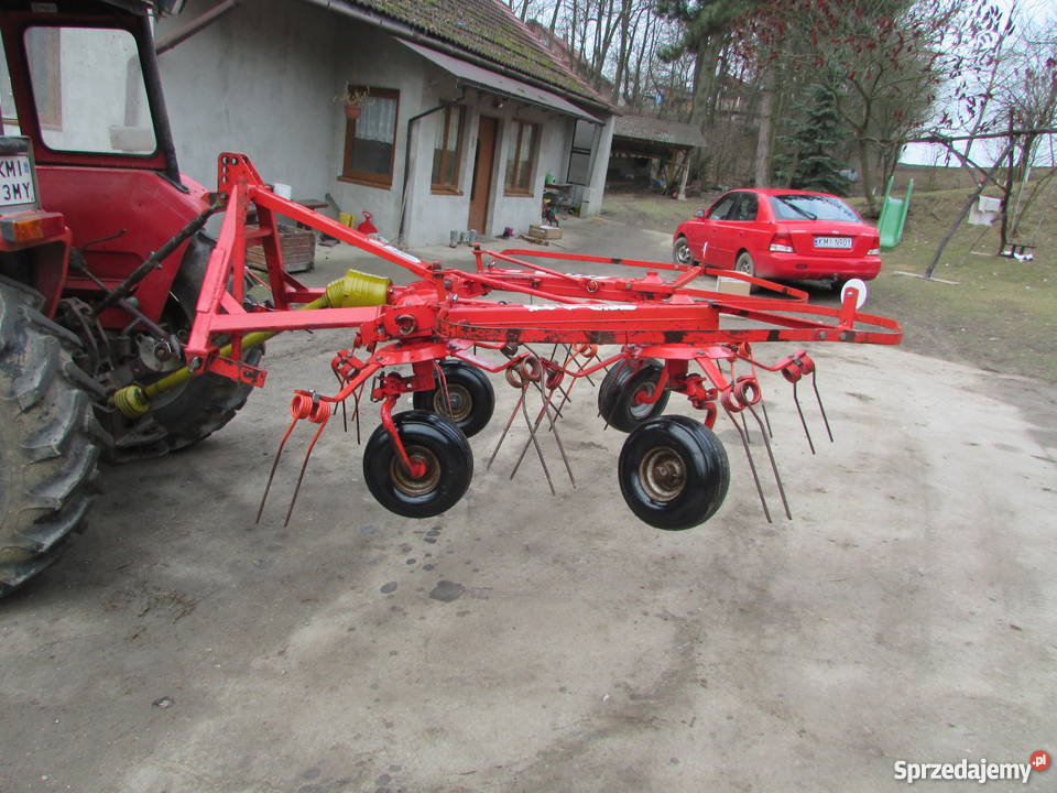 Przetrząsarka FELLA TH 360 przewracarka z nieuszkodzony Maszyny zielonkowe Miechów