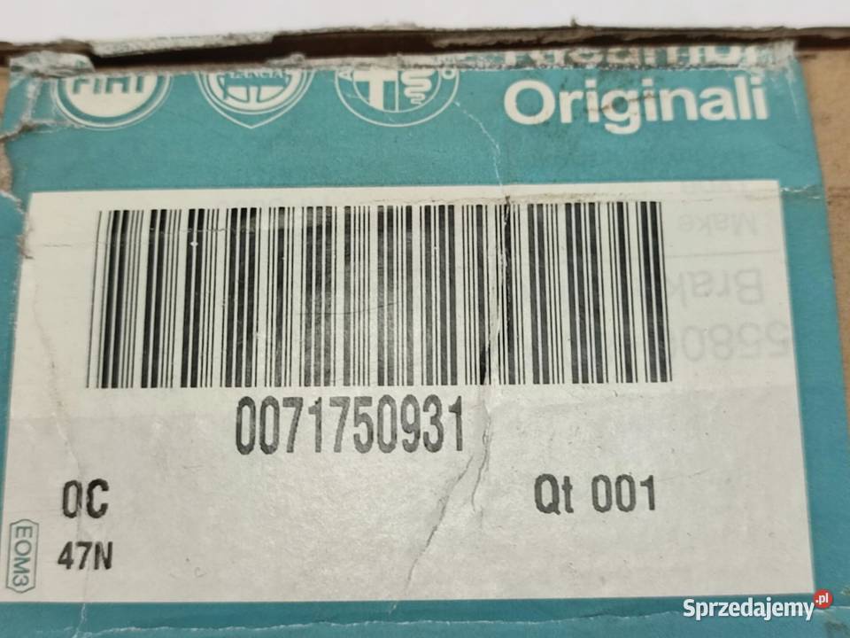 KLOCKI HAMULCOWE TYŁ SUZUKI SX4 EY GY RW osobowe