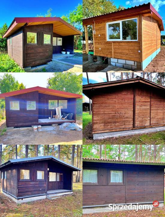 Mobilne Domki Drewniane 31m2 Wyprzedaż Łomża