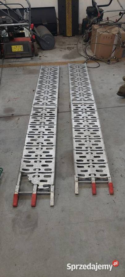 Najazdy aluminiowe 2 sztuki Zielona Góra