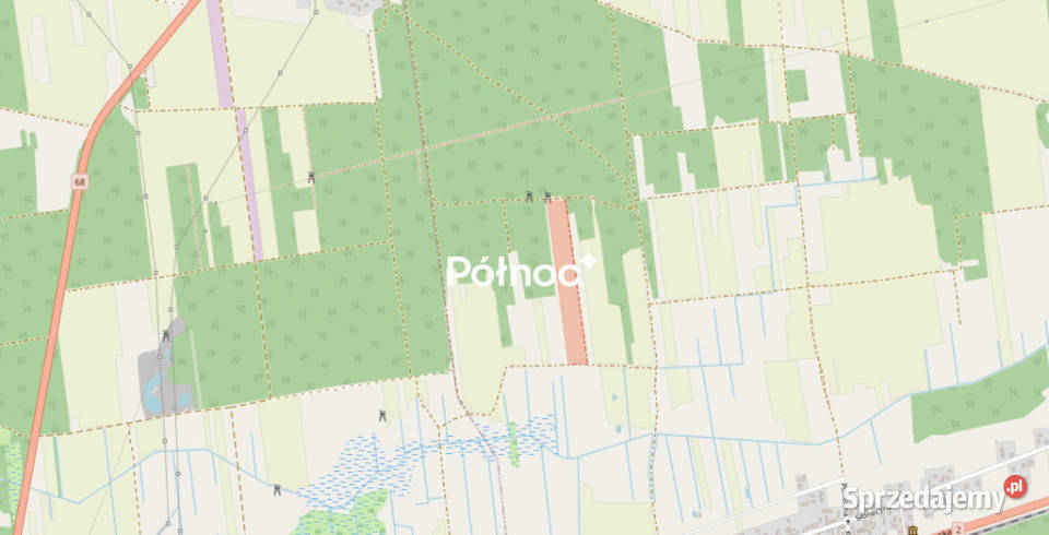 Działka rolna ponad 44 Ha w Małaczewiczach 74m