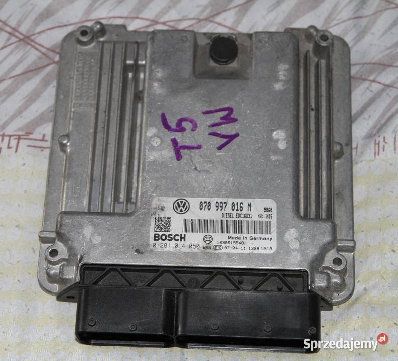 KOMPUTER VW T5 25 TDI 070997016M BOSCH Wiązowna sprzedam