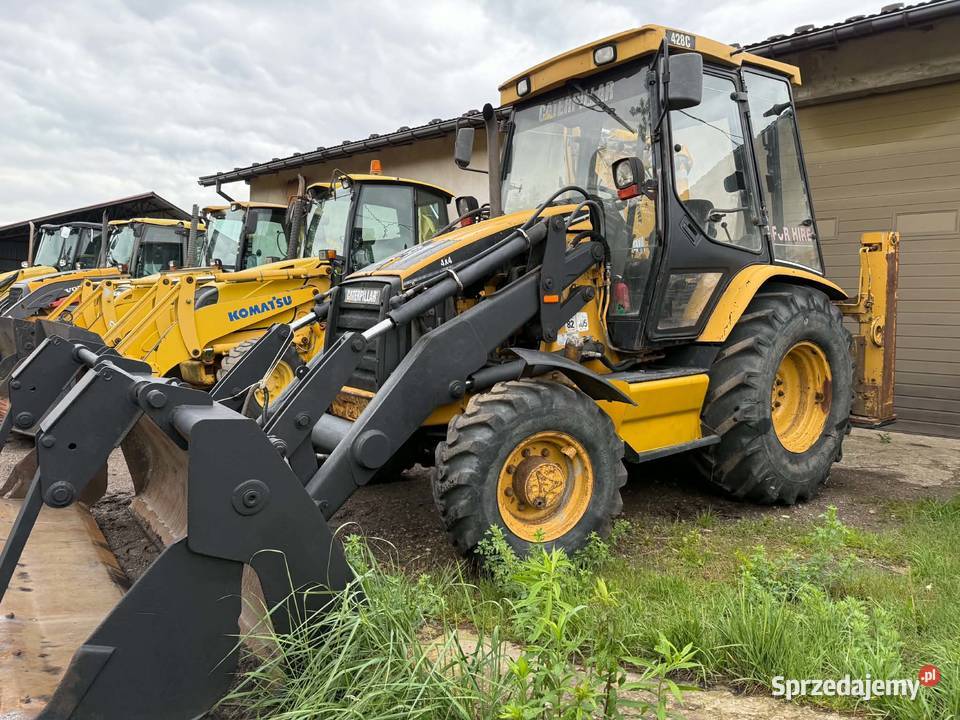 Koparkoładowarka Cat 428C 1999r Gotkowice