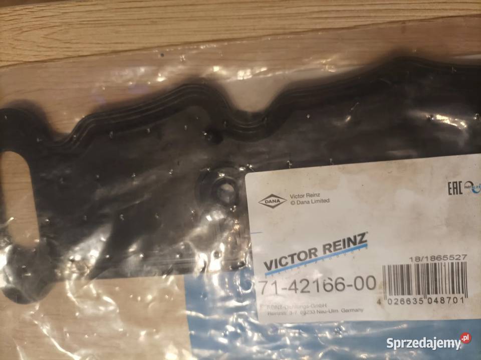 Uszczelka pokrywy zaworów VICTOR REINZ 2 sztuki Toruń sprzedam