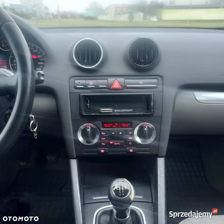 AUDI A3 2007r w6 Benzyna 102 Salon Polska 282000