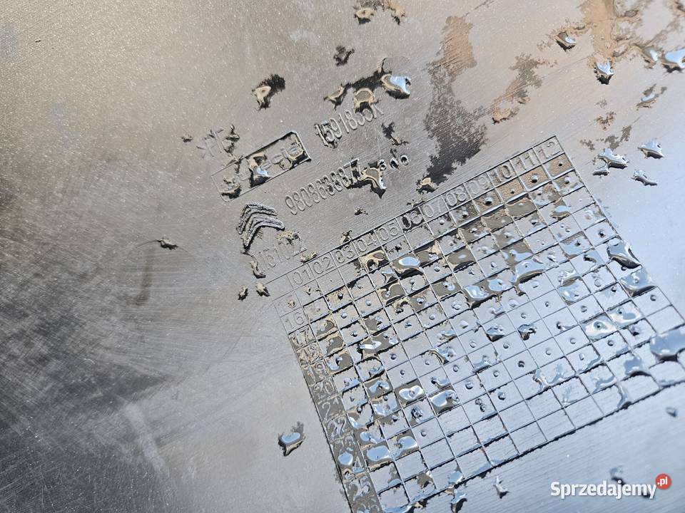 CITROEN JUMPY 16 GRILL ATRAPA GÓRA ZDERZAK PRZÓD osobowe Międzychód