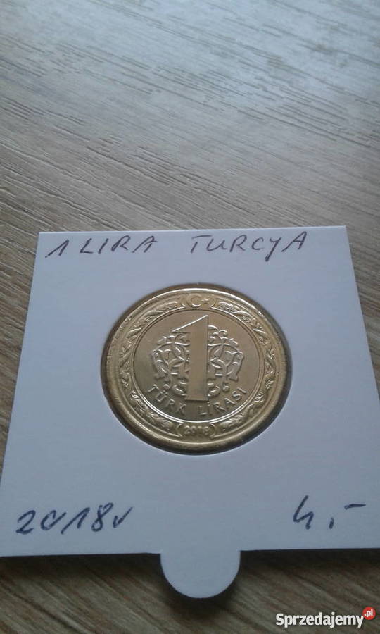 Monety Turcji UNC Lot Numizmatyka Konin