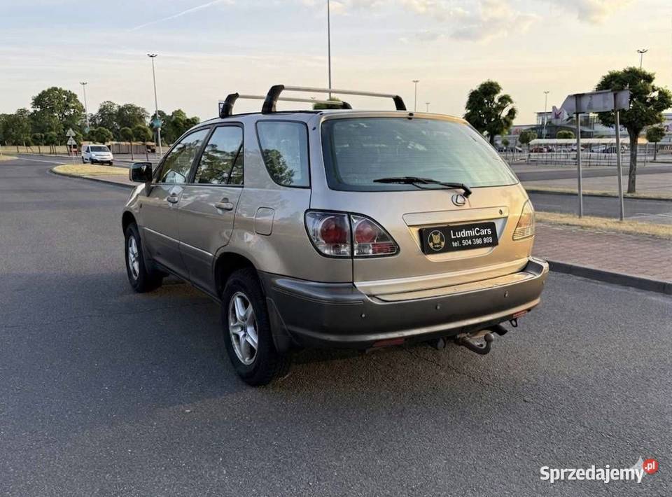 Lexus RX300 30 benzynaLPG Automat Hak napęd 4x4 nieuszkodzony