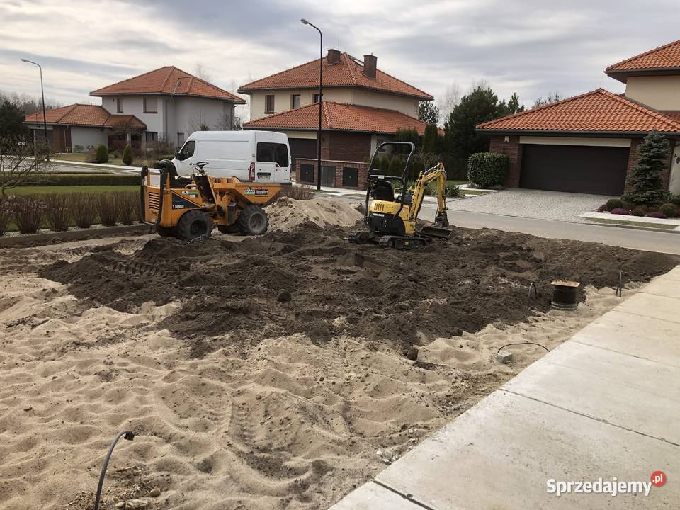 Nawożenie ziemi humusowanie niwelacja terenu Wrocław
