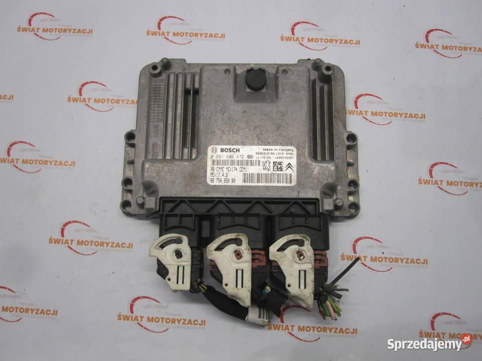 PEUGEOT CITROEN 11r 16 VTI sterownik silnika Części samochodowe Kielce