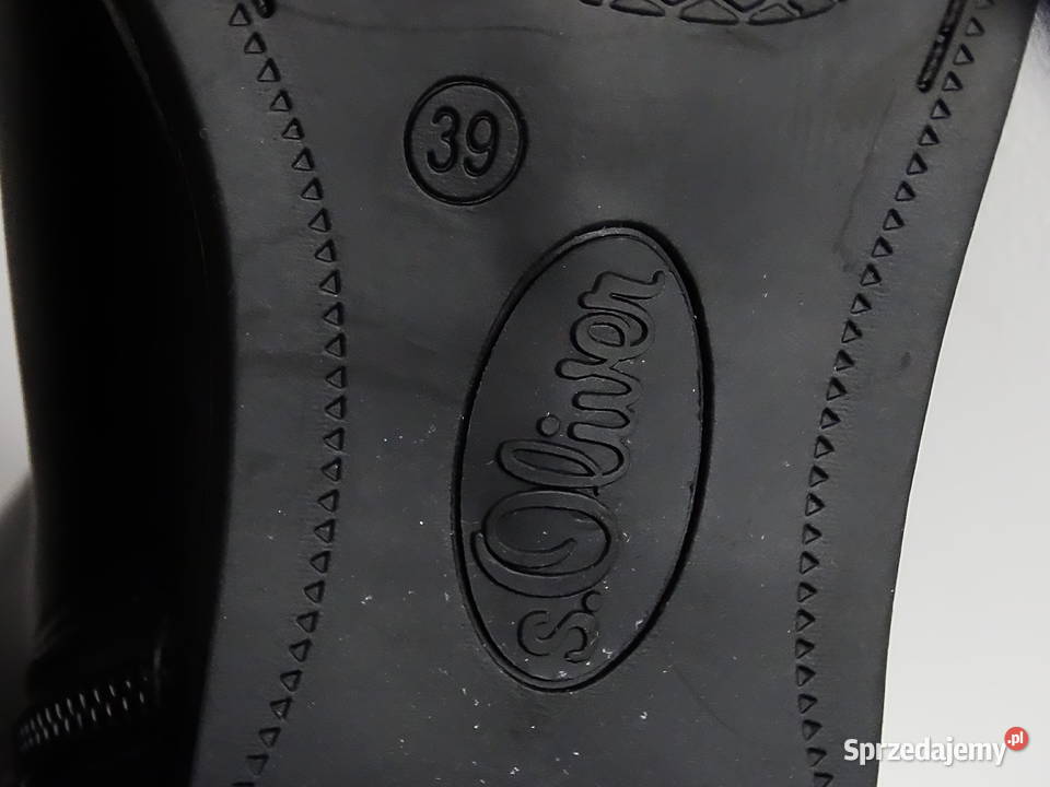 Botki damskie sOliver rozmiar 39 nowe Półbuty