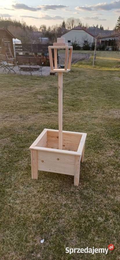 Donice ogrodowe drewniane Barchaczów