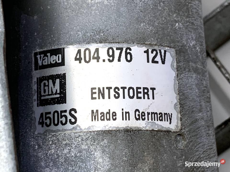 MECHANIZM WYCIERACZEK PRZÓD OPEL ZAFIRA B 404976 podkarpackie sprzedam