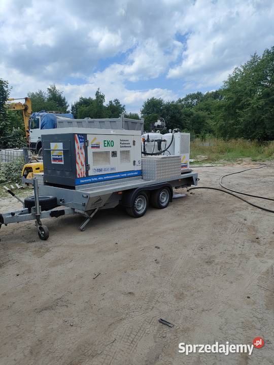 Wynajem maszyna do sodowania piaskowania Bogaczów