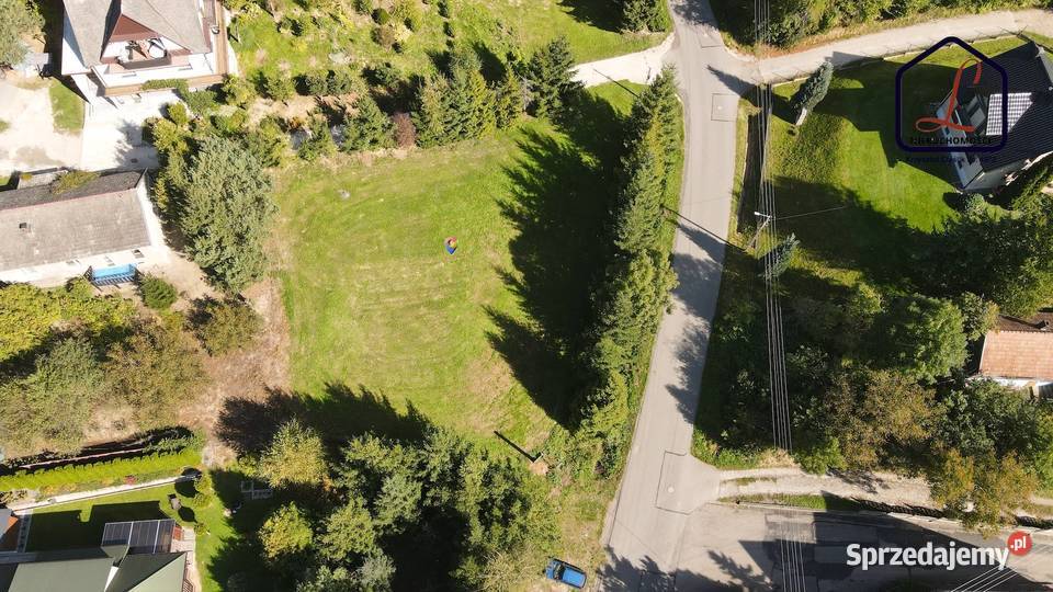 Działka budowlana w Gostwica gmina Podegrodzie 157zł/m2 Nieruchomości